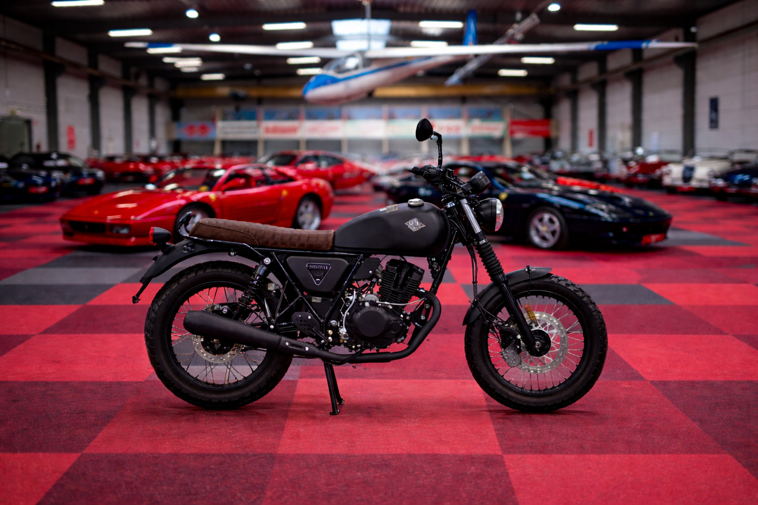 Archive Scrambler 50cc - Zwart mat