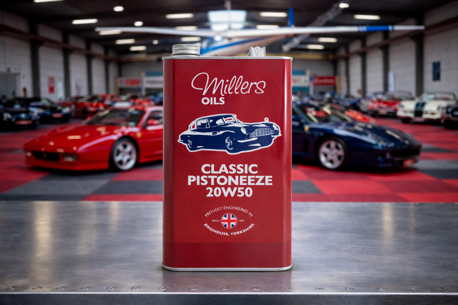 Classic Pistoneeze 20w50 motorolie – Millers Oils