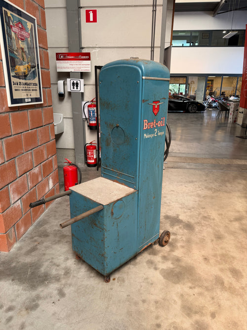 Bret-Oil Oliemengpomp – Origineel Garage- en Bromfietserfgoed