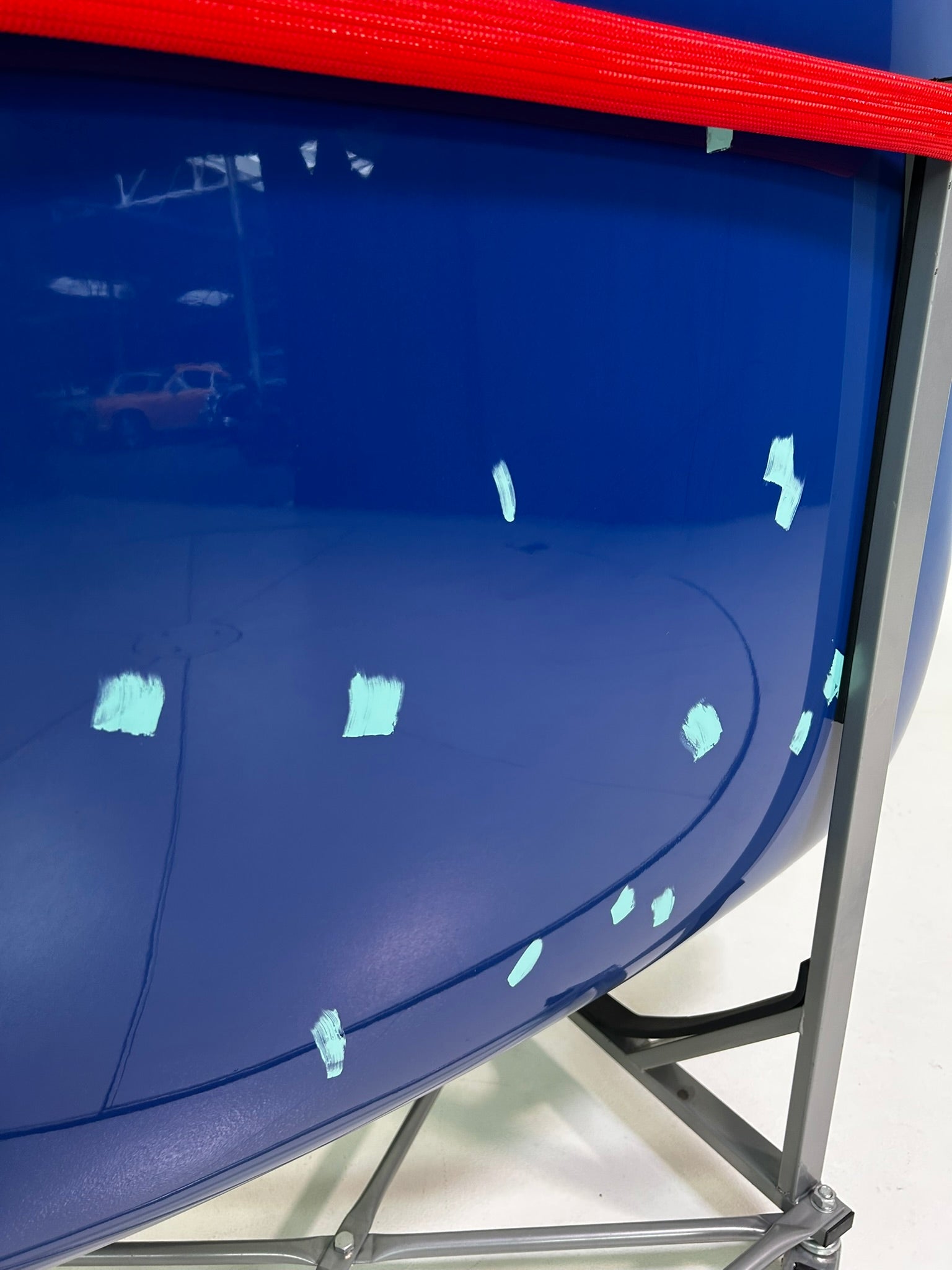 Hardtop – MG B  – Blue