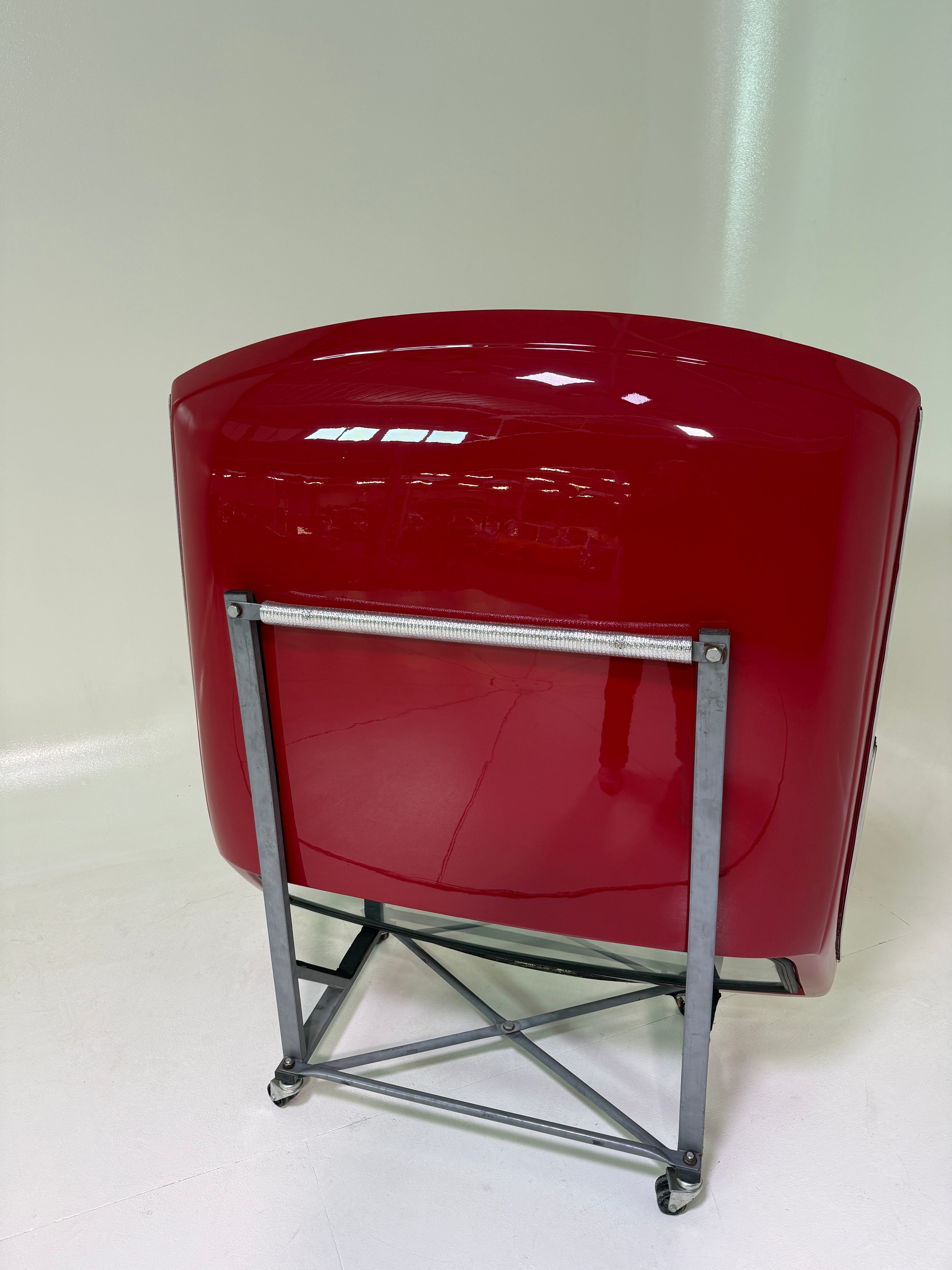 Hardtop – MG B  – Red