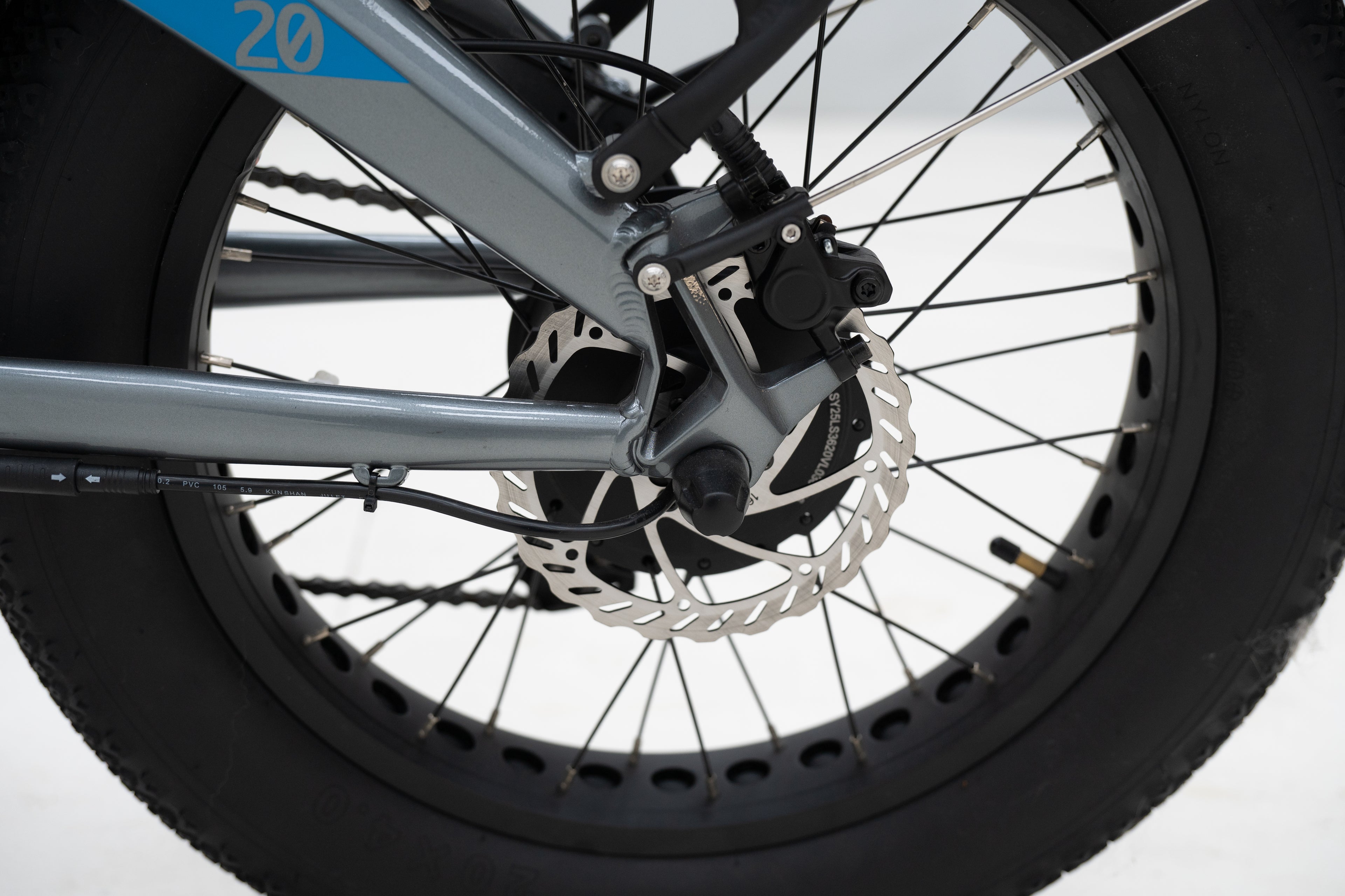 ELECTRIC BIKE EZO ALPER ROAD 20 - 400Wh GRAY BLUE