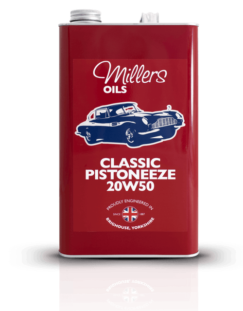 Classic Pistoneeze 20w50 motorolie – Millers Oils