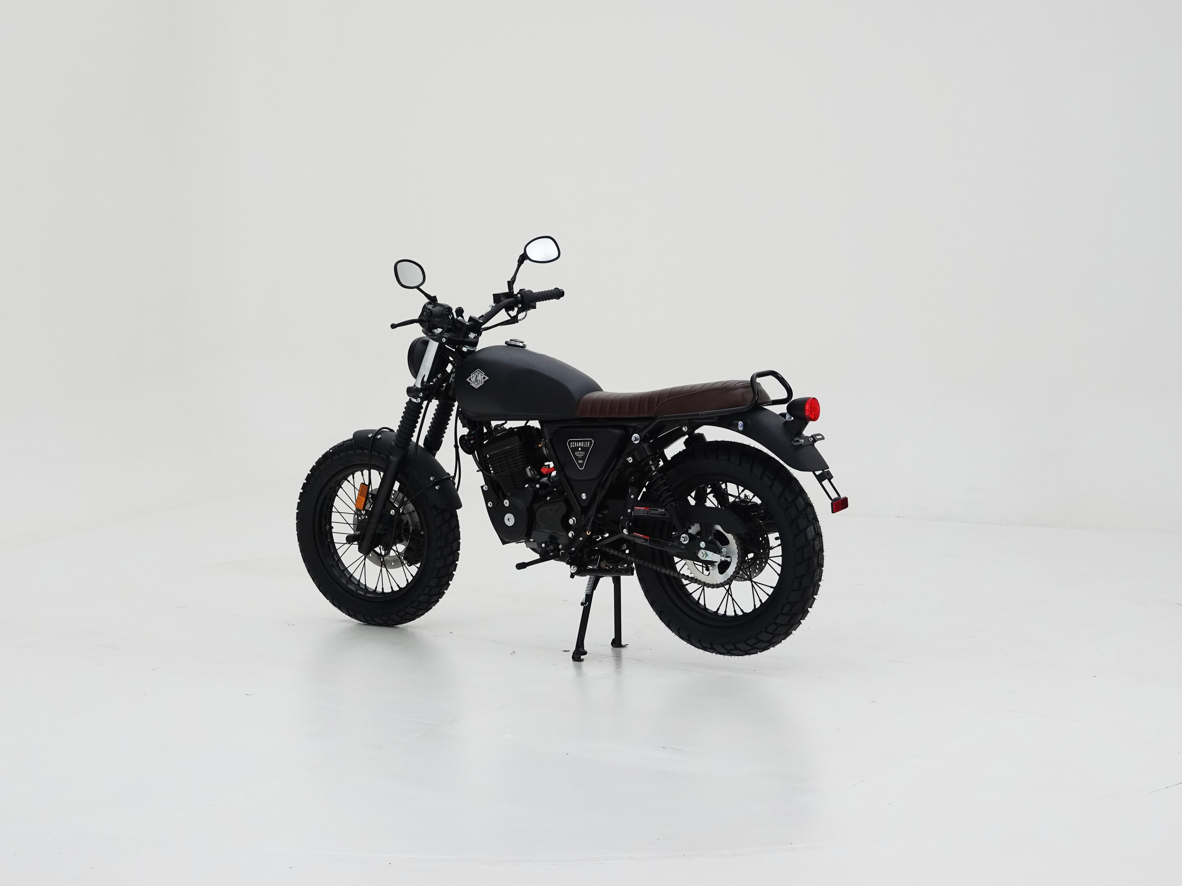 Archive Scrambler 50cc - Zwart mat